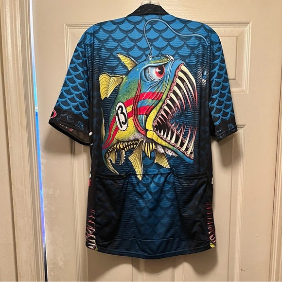 PRIMAL WEAR Fishious Cycle Men’s Shirt. Sz XXL. - Picture 2 of 5